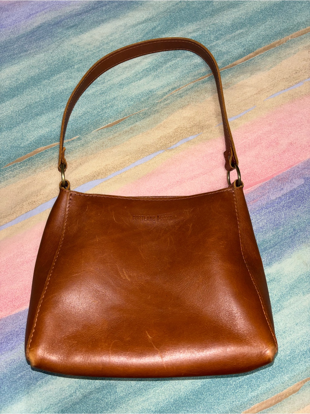 Portland Leather Goods Triangle Bag